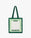 White & Green Crochet Bag