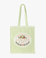 Mint Laduree x Casablanca Crochet Bag