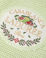 Mint Laduree x Casablanca Crochet Bag