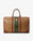 Beige Monogram Weekender
