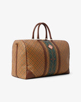Beige Monogram Weekender
