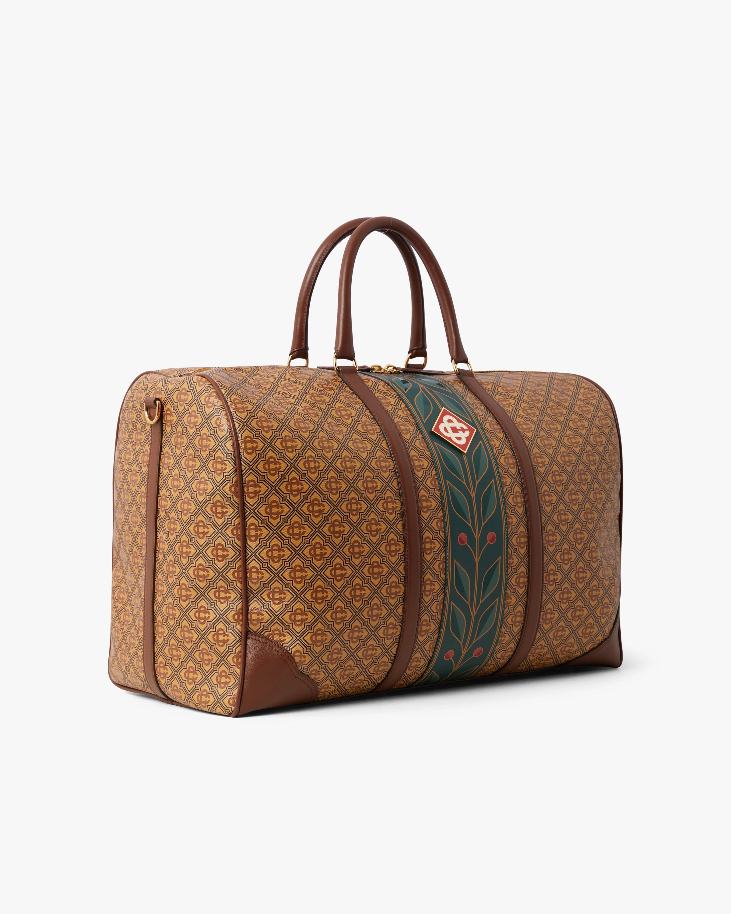Beige Monogram Weekender Bag