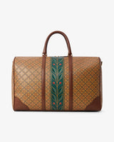 Beige Monogram Weekender