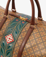Beige Monogram Weekender