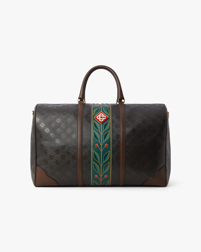 Brown Monogram Weekender