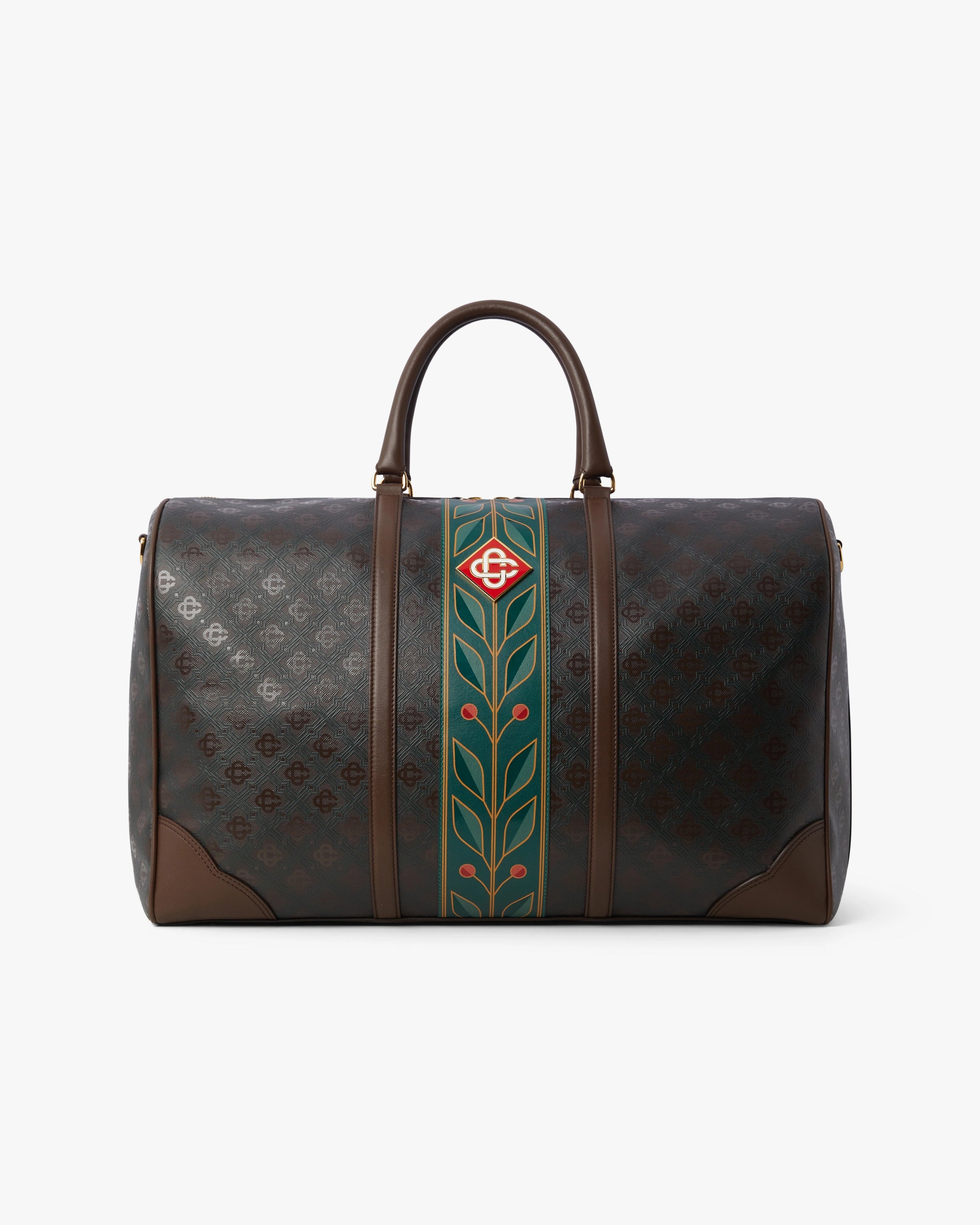Dark Brown Monogram Weekender Bag
