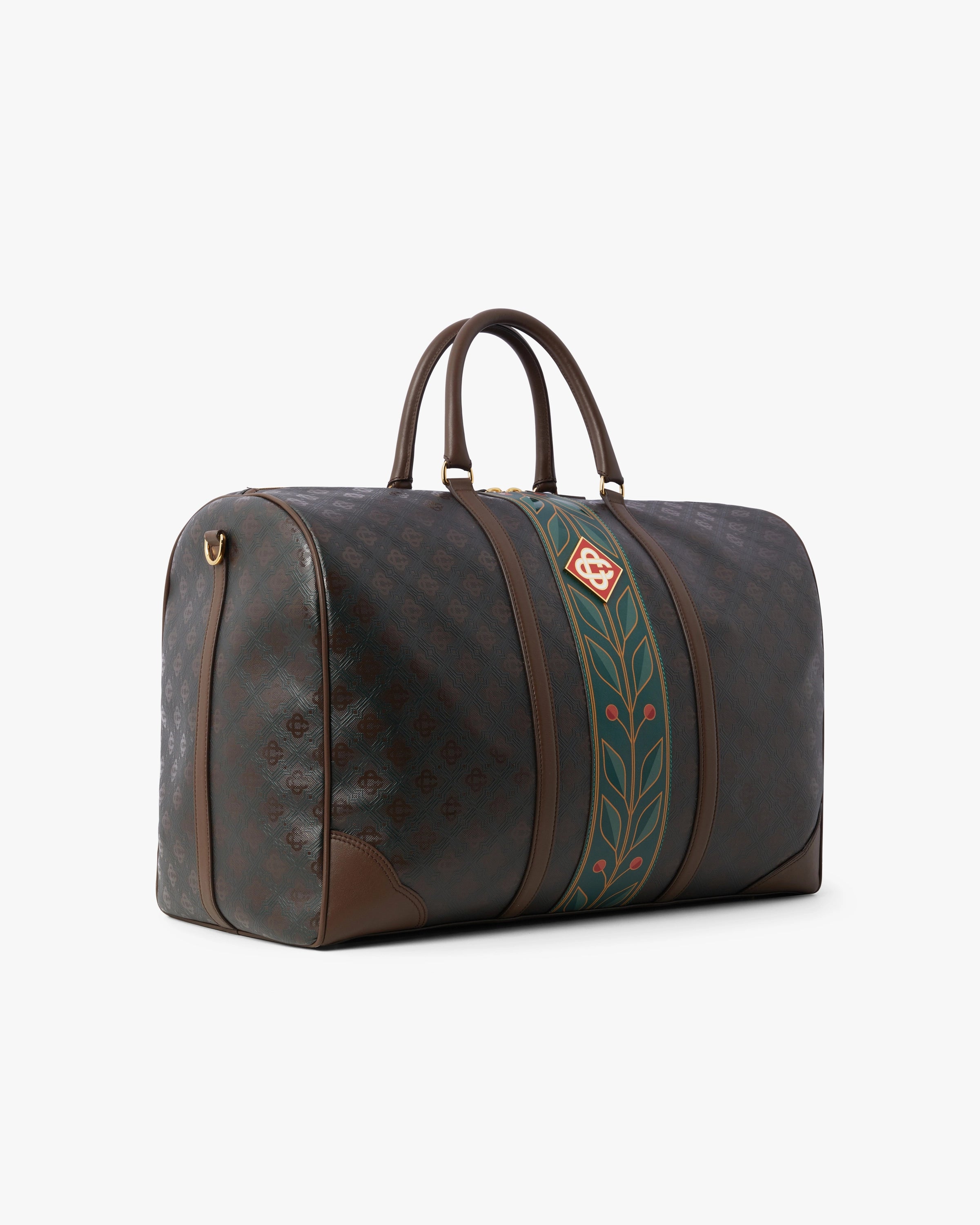 Dark Brown Monogram Weekender Bag