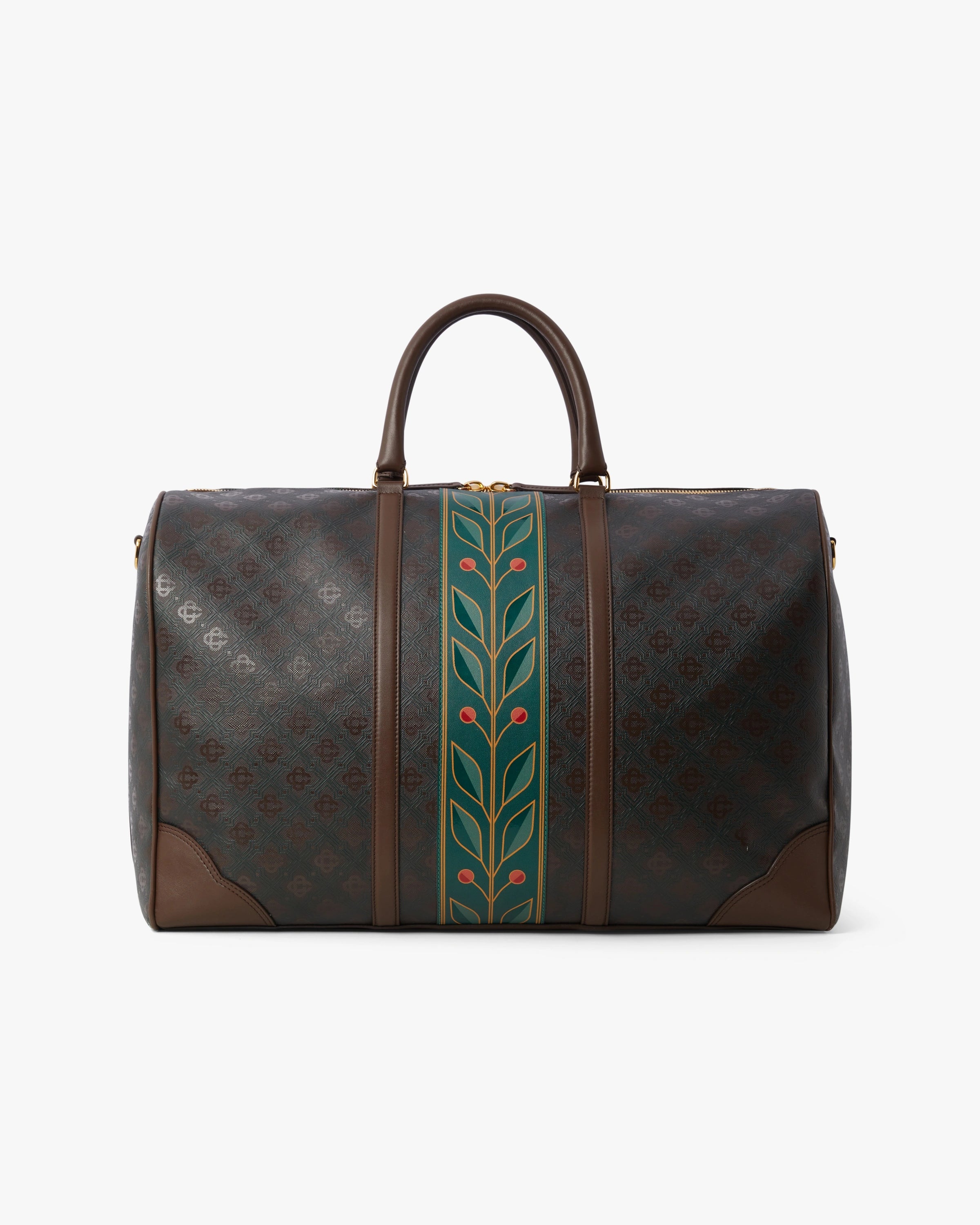 Dark Brown Monogram Weekender Bag