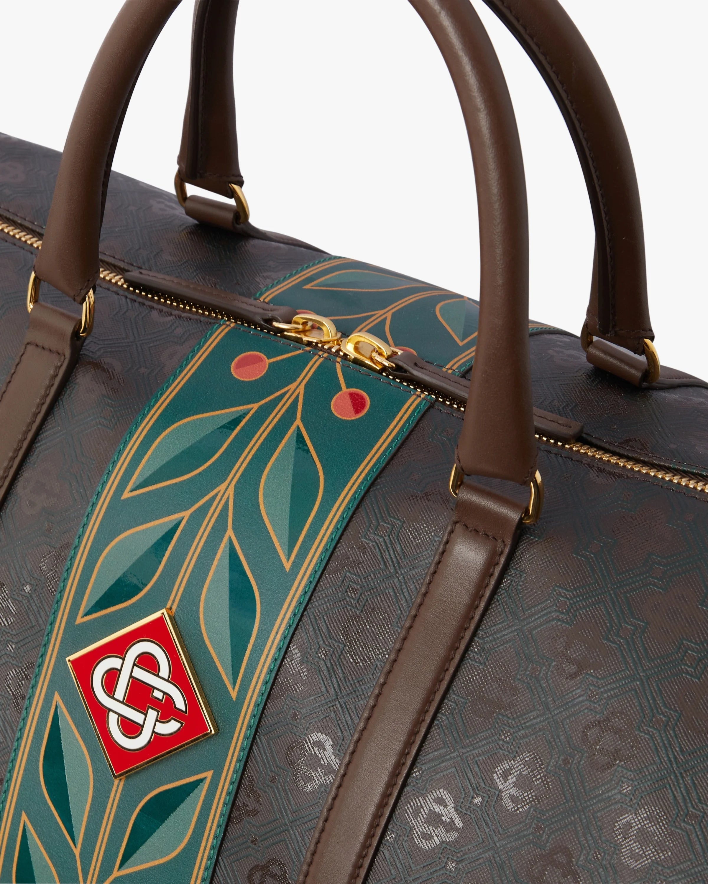 Dark Brown Monogram Weekender Bag