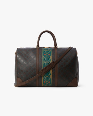 Brown Monogram Weekender