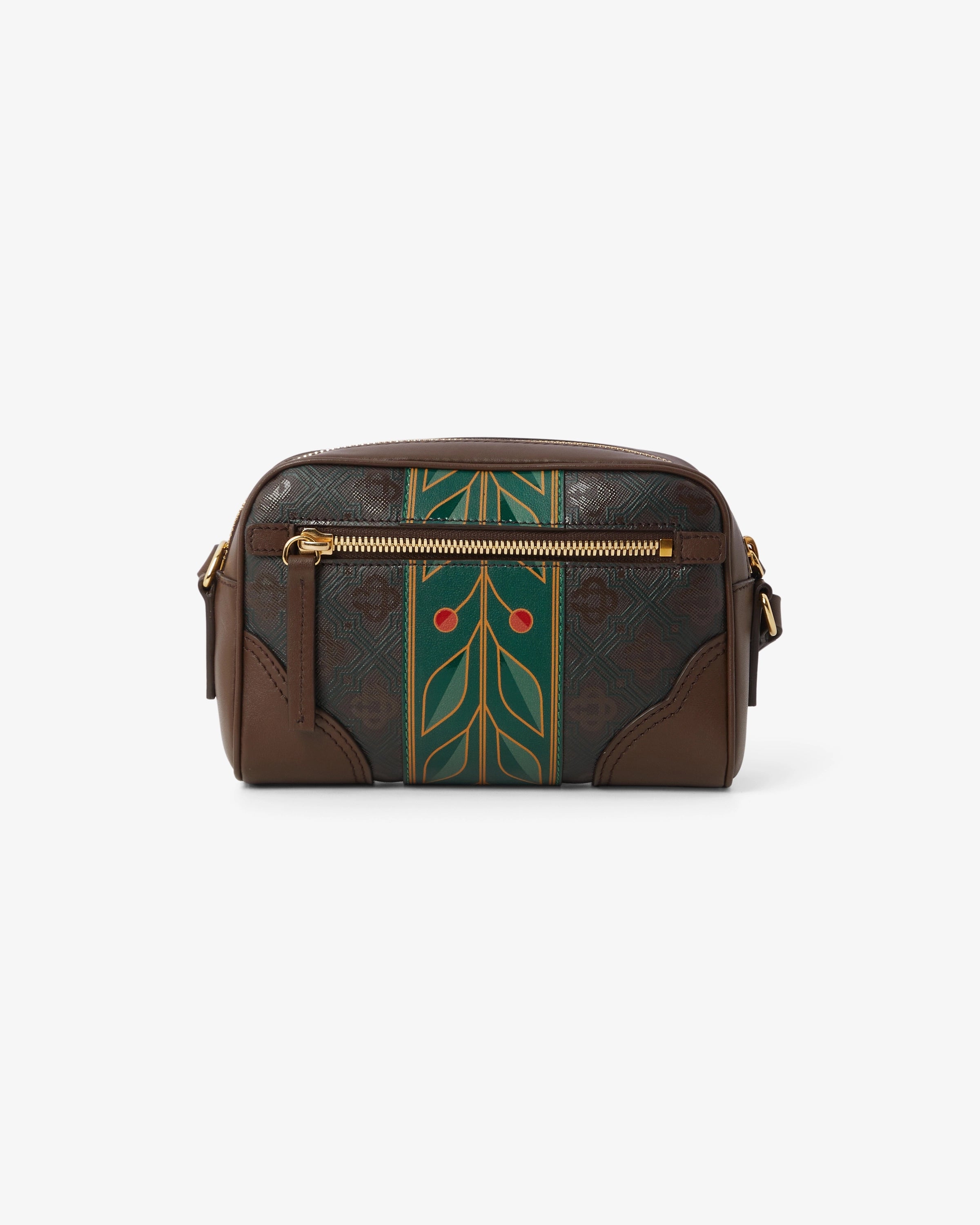 Brown Monogram Crossbody Bag