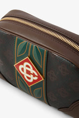 Brown Monogram Crossbody Bag
