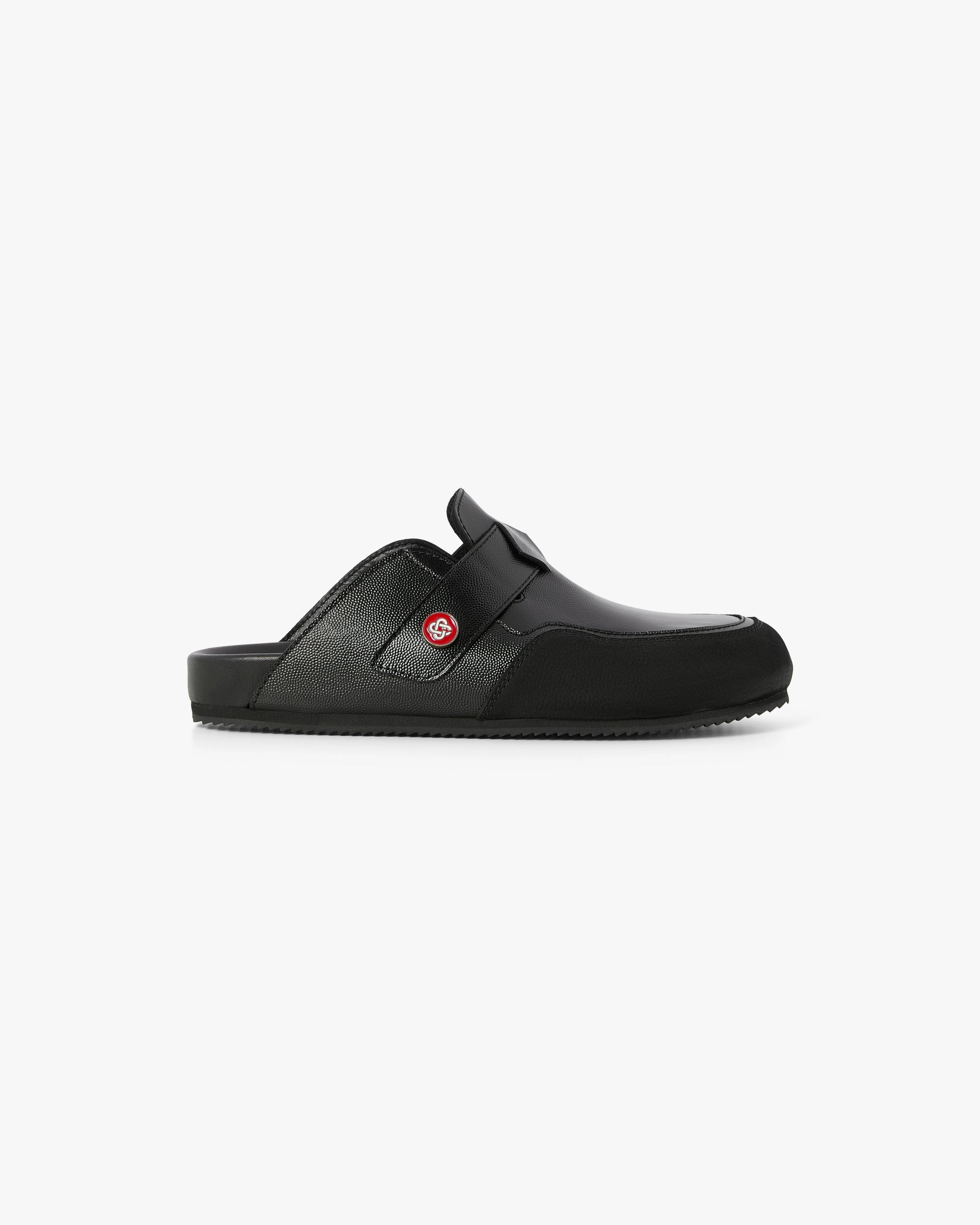 Mules d’extérieur noires pour homme