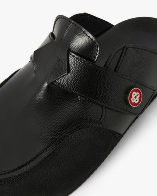 Mules d’extérieur noires pour homme
