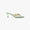 Women's Mint Beaded Heeled Sandals