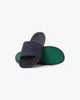 Men's Blue Logo Pool Slides