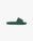 Men's Green Logo Pool Slides