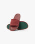 Men's Burgundy Logo Pool Slides