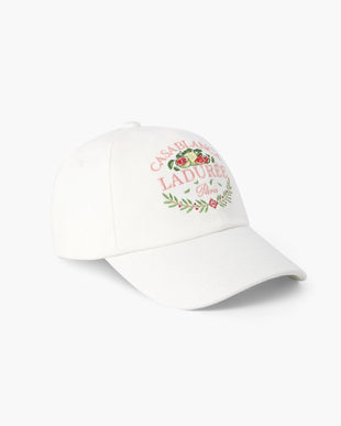 White Laduree x Casablanca Cap
