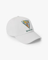 White Tennis Club Icon Pyramid Abduction Cap