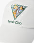 White Tennis Club Icon Pyramid Abduction Cap