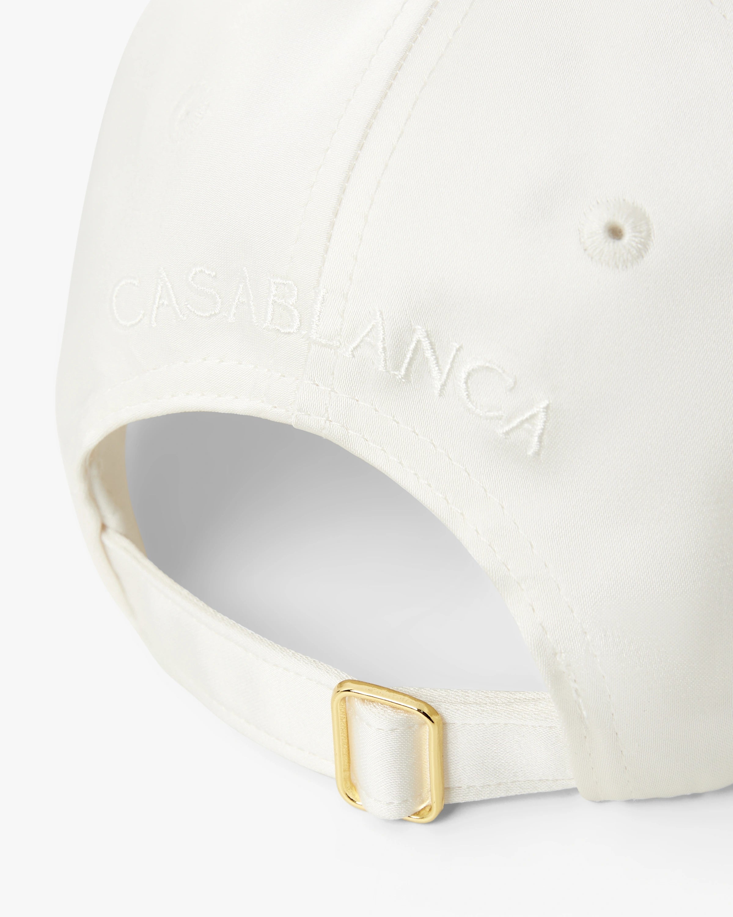 Off-White Hotel Emblem Satin Cap