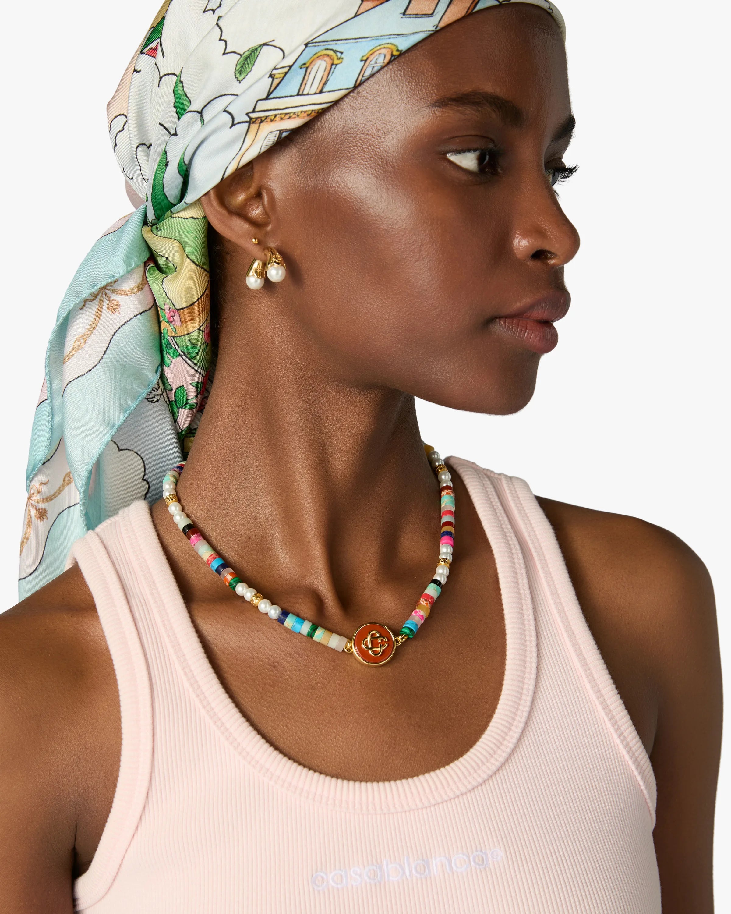 Multicolour Bead Necklace
