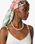 Gold & White Lotus Pearl Necklace