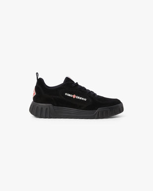 Men's Black Court Sneaker