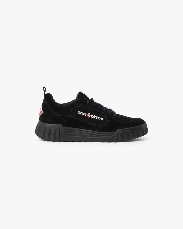 Women's Black Court Sneaker