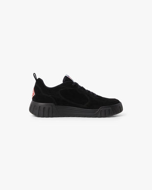 Men's Black Court Sneaker