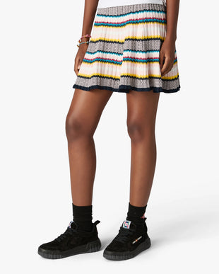 Women's Black Court Sneaker