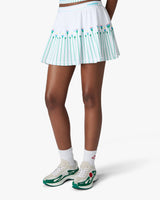 Women's White & Green Stade Sneaker