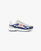 Men's White & Navy Stade Sneaker
