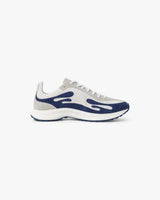 Women's White & Navy Stade Sneaker