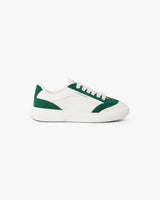 Women's White & Green Del Mar Sneaker