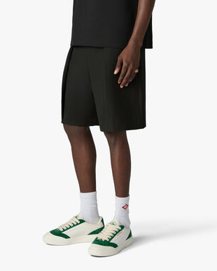 Men's White & Green Del Mar Sneaker