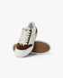 Men's White & Brown Del Mar Sneaker