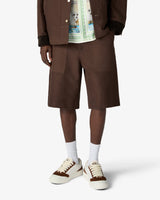 Men's White & Brown Del Mar Sneaker