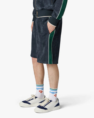 Men's White & Navy Del Mar Sneaker