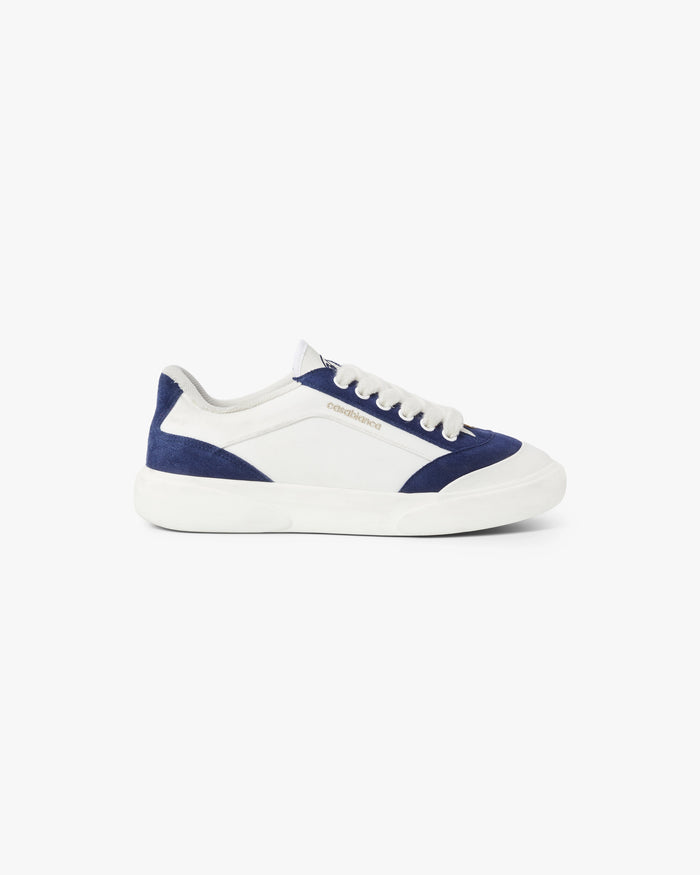 Men's White & Navy Del Mar Sneaker