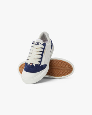 Men's White & Navy Del Mar Sneaker