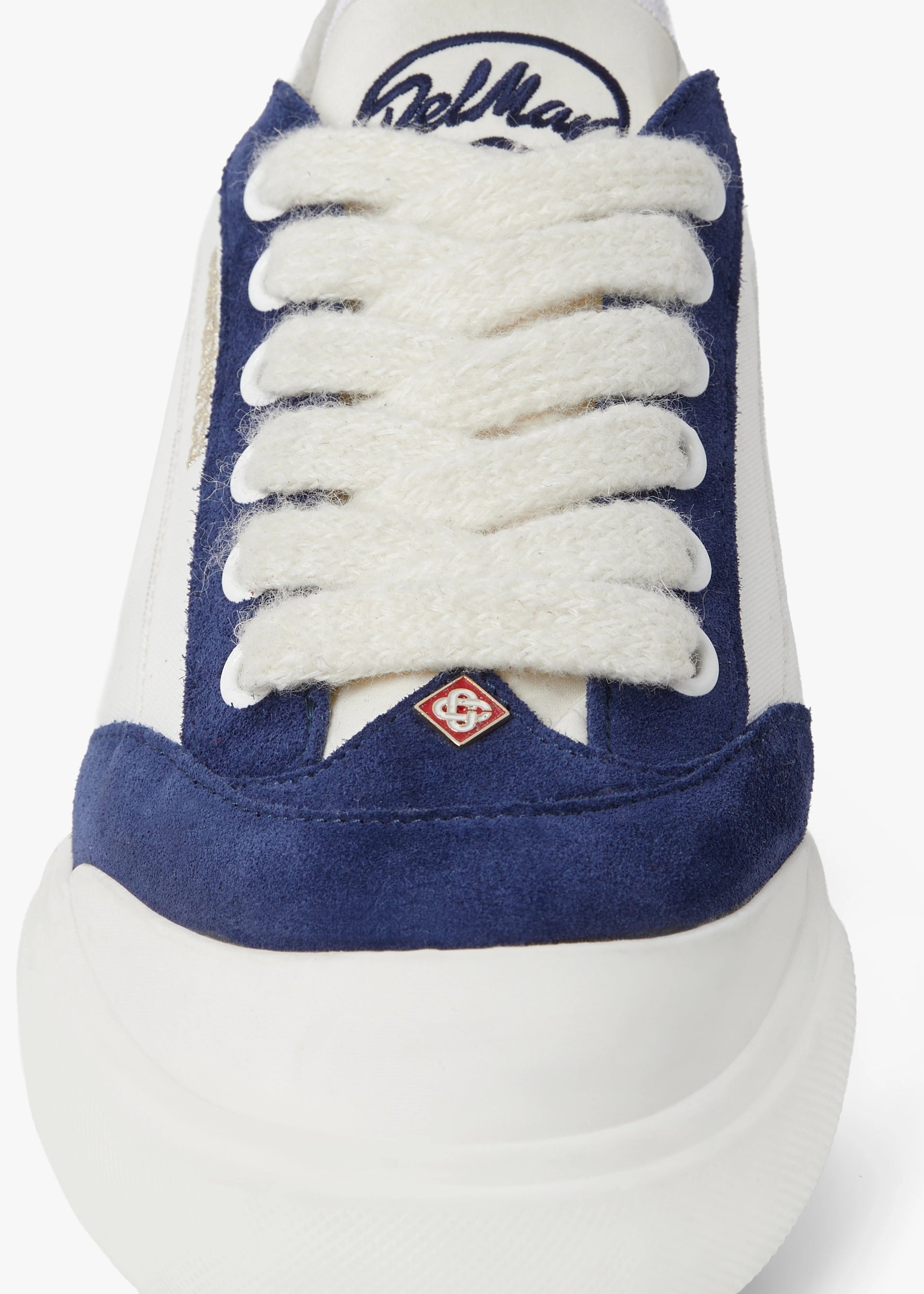 Men's White & Navy Del Mar Sneaker