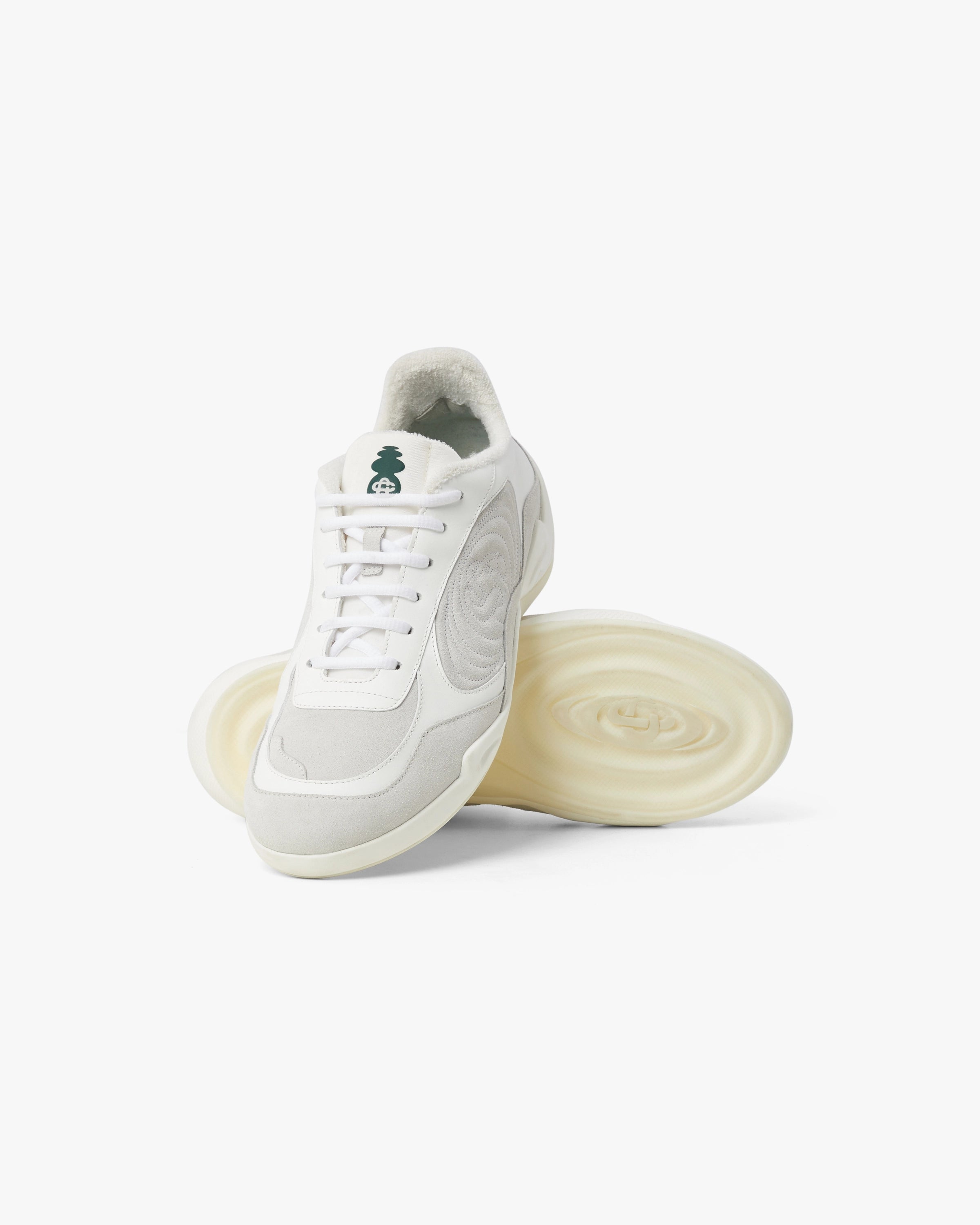 Men's White Squash Indoor Sneaker