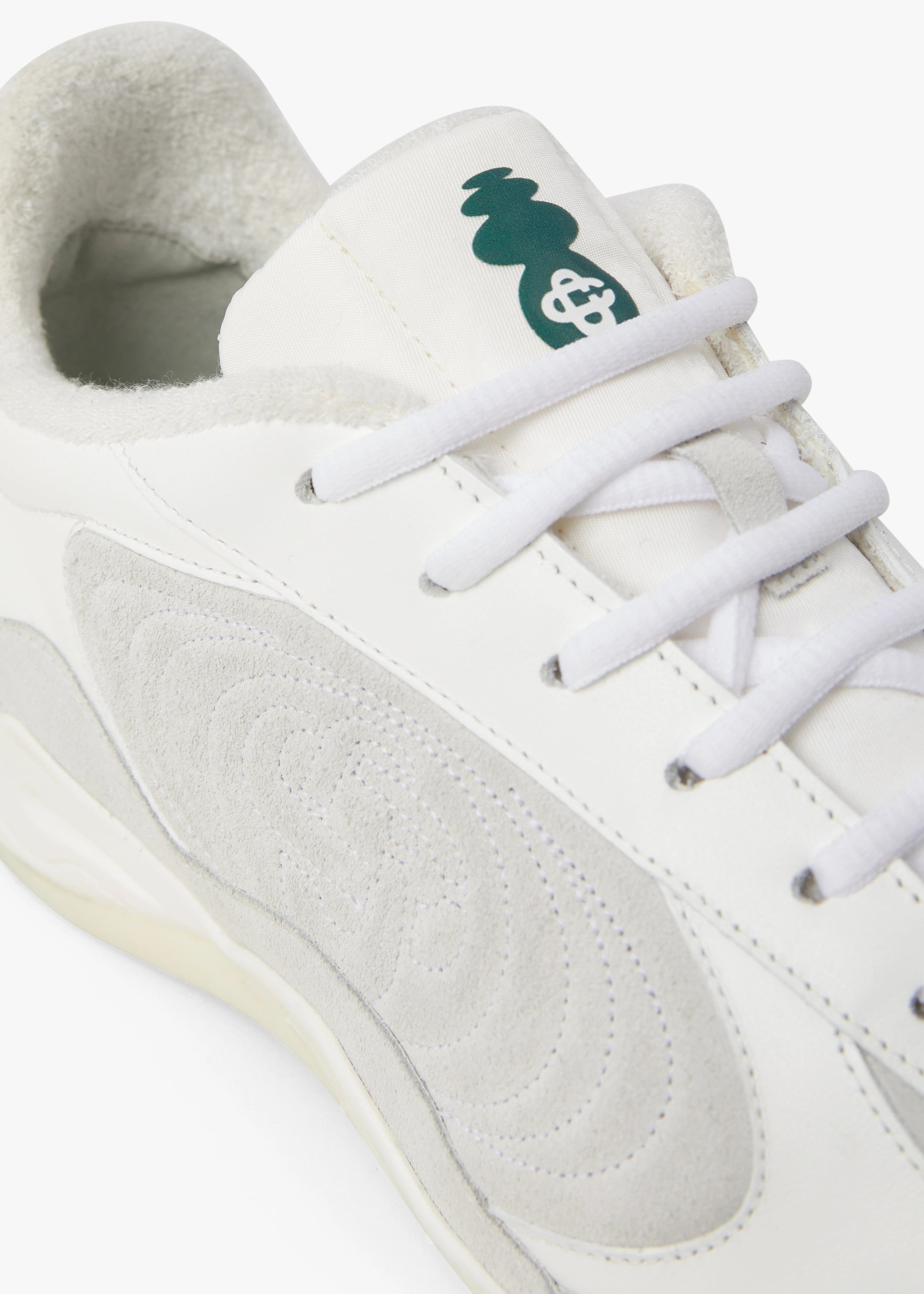 Men's White Squash Indoor Sneaker