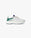 Men's White & Green Stade Zip Sneaker
