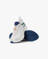 Men's White & Green Stade Zip Sneaker