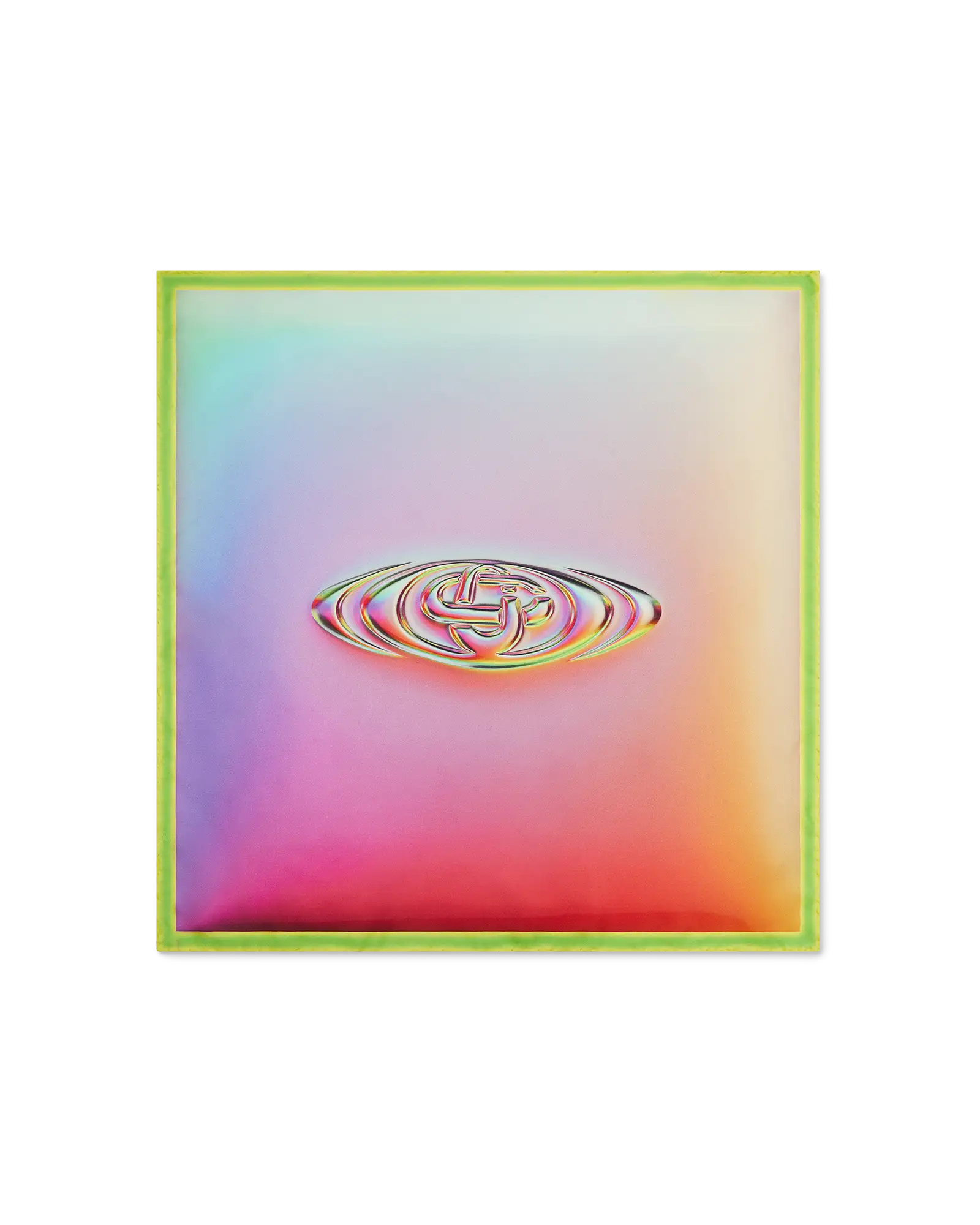 Glass Logo Gradient Medium Silk Scarf