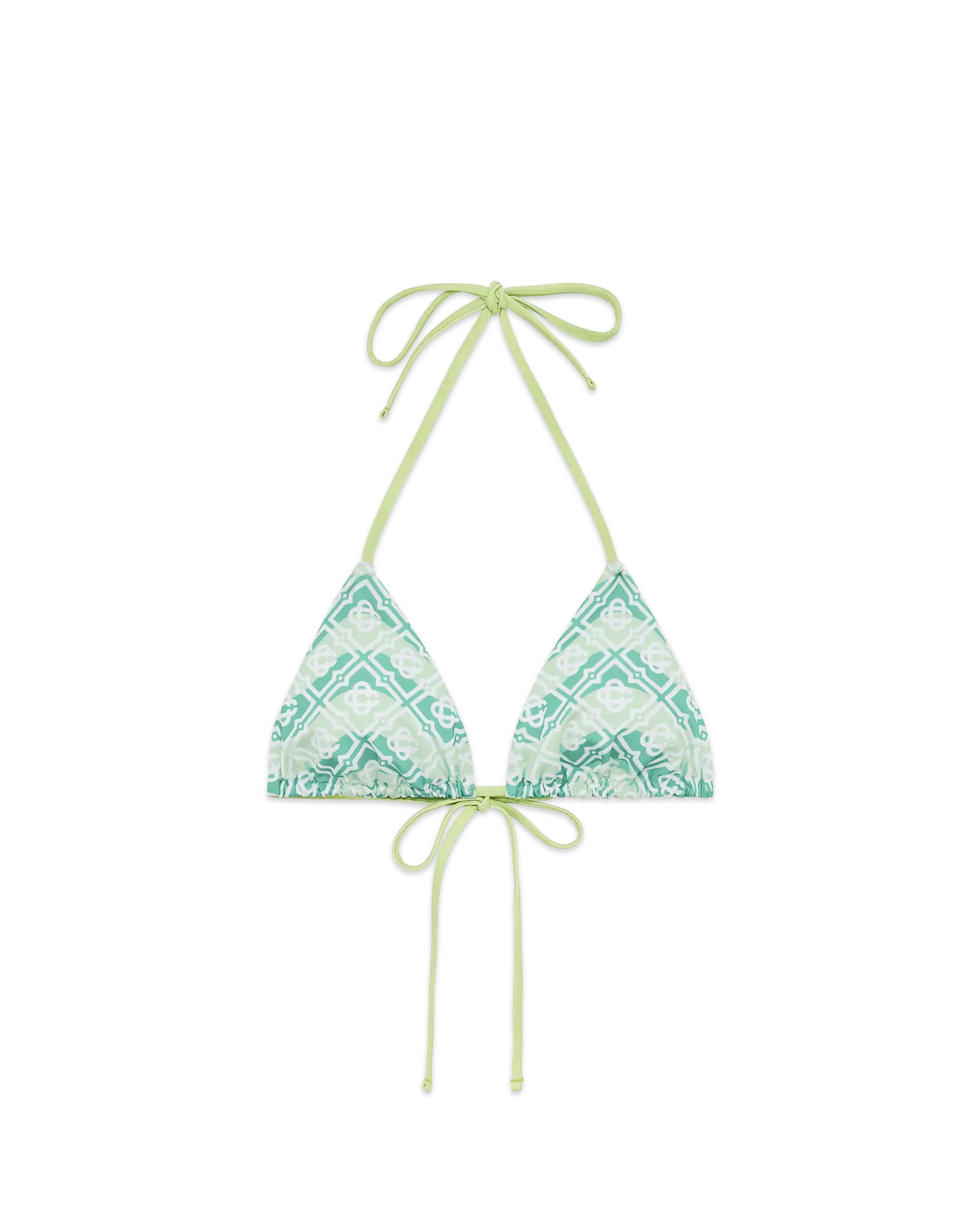 Wavy Monogram Bikini Top