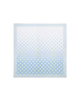 White Degrade Monogram Pareo